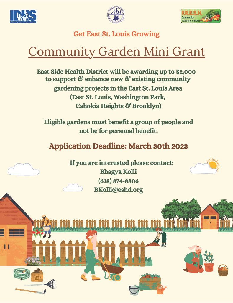 East Side Health District Community Garden Mini Grant